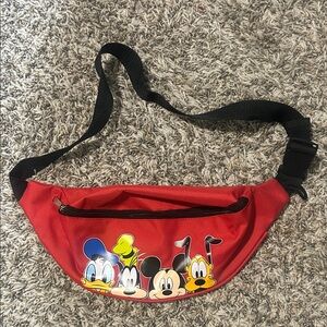 Red Disney Character Fanny Pack